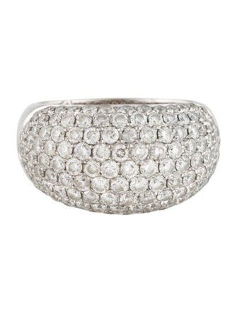 Ring 18K Diamond Cocktail Ring