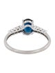Ring Platinum Sapphire & Diamond Ring