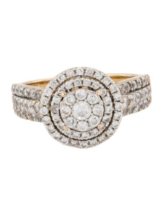 Ring 14K Diamond Cocktail Ring