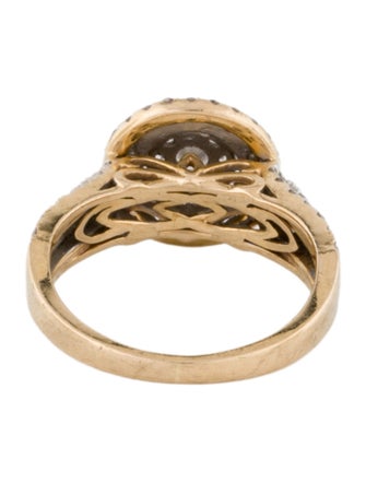 Ring 14K Diamond Cocktail Ring