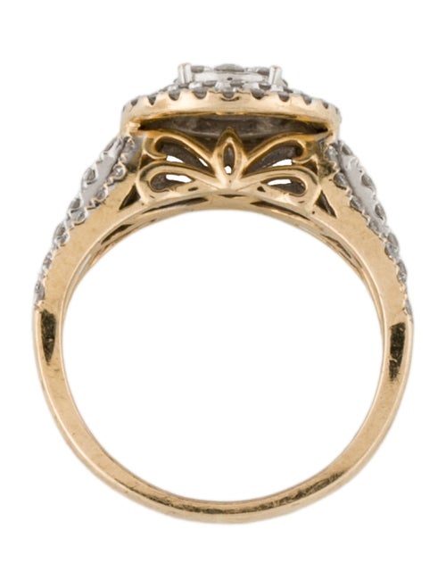 Ring 14K Diamond Cocktail Ring