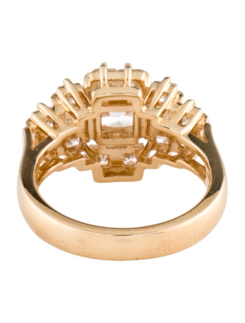 Ring 14K 1.09ct Lab-Grown Diamond Cocktail Ring