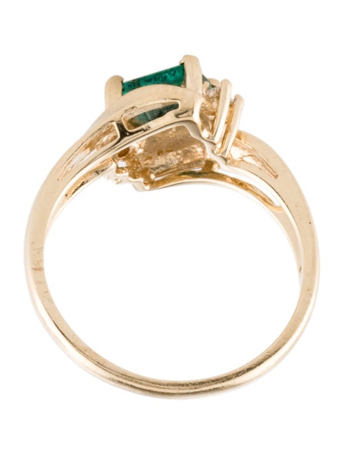 Effy Jewelry 14K Emerald & Diamond Cocktail Ring