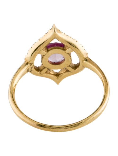 ARK 18K Sapphire & Diamond Cocktail Ring