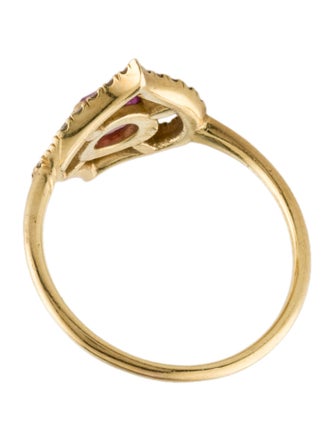 ARK 18K Sapphire & Diamond Cocktail Ring