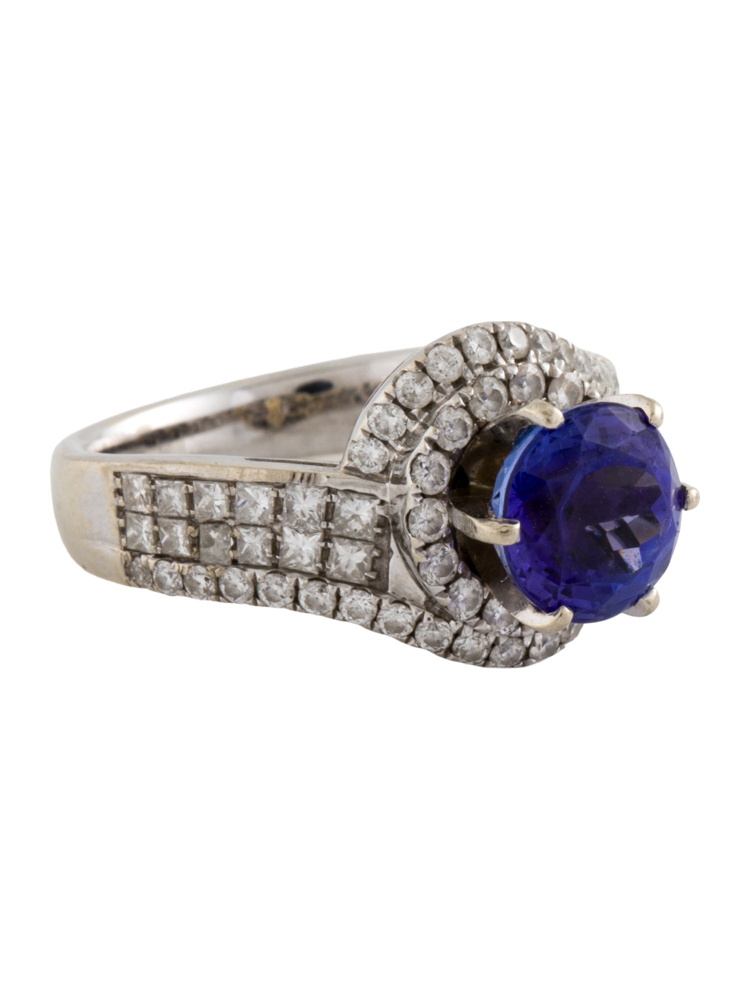 Ring 14K 2.26ctw Tanzanite & Diamond Cocktail
