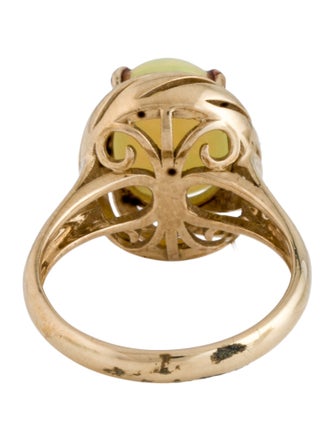 Ring 14K Opal Cocktail Ring