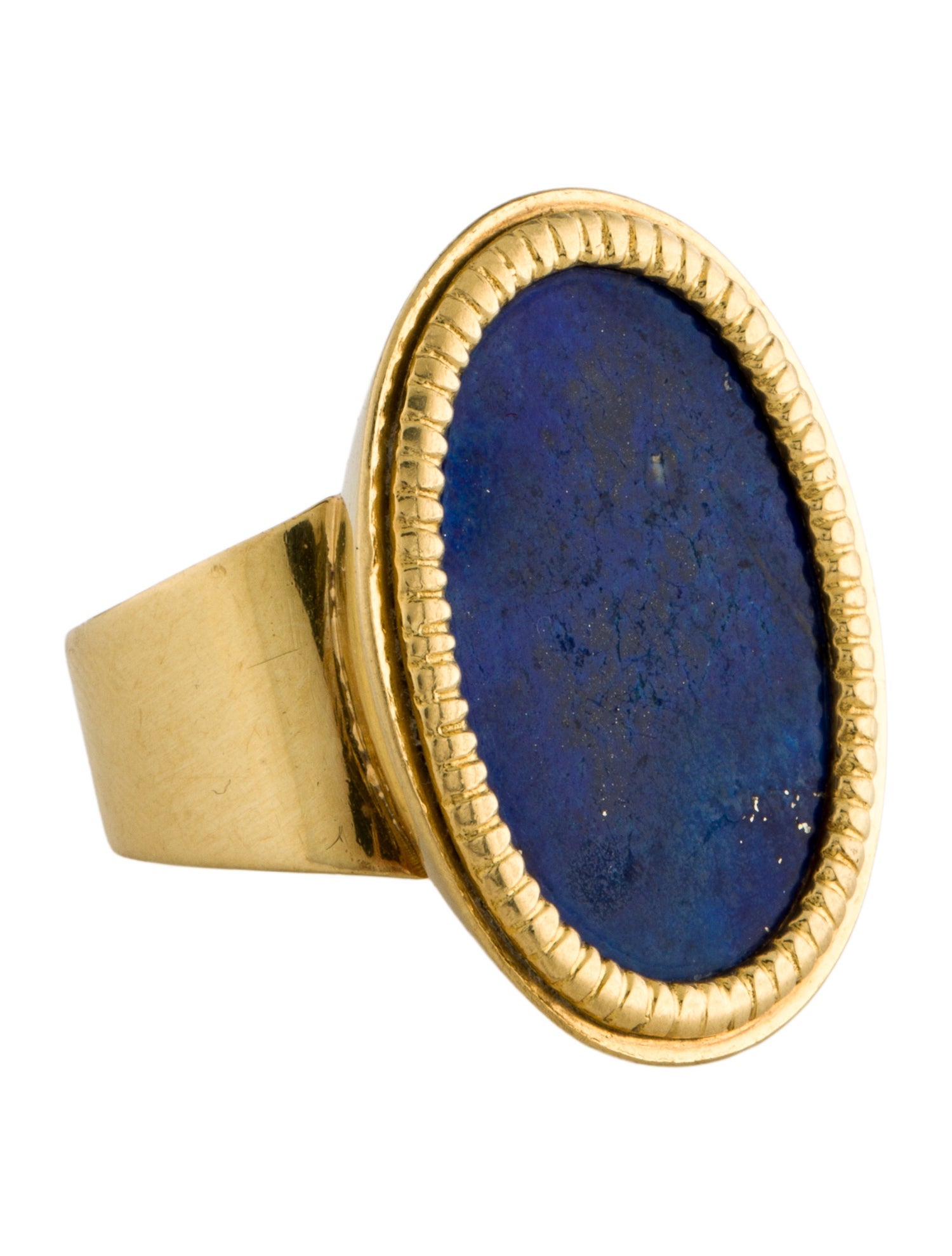 Ring 18K Lapis Lazuli Cocktail