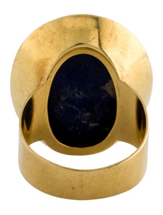 Ring 18K Lapis Lazuli Cocktail Ring