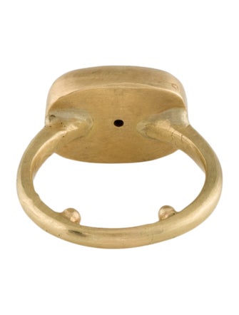 Ring 18K 5.97ct Turquoise Cocktail Ring