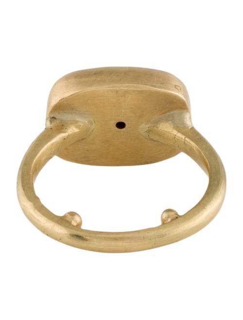 Ring 18K 5.97ct Turquoise Cocktail Ring