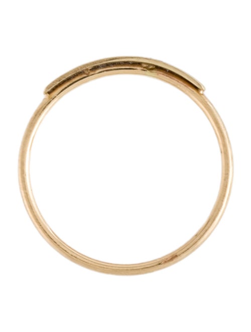 Ring 14K 'Let it go' Band Ring