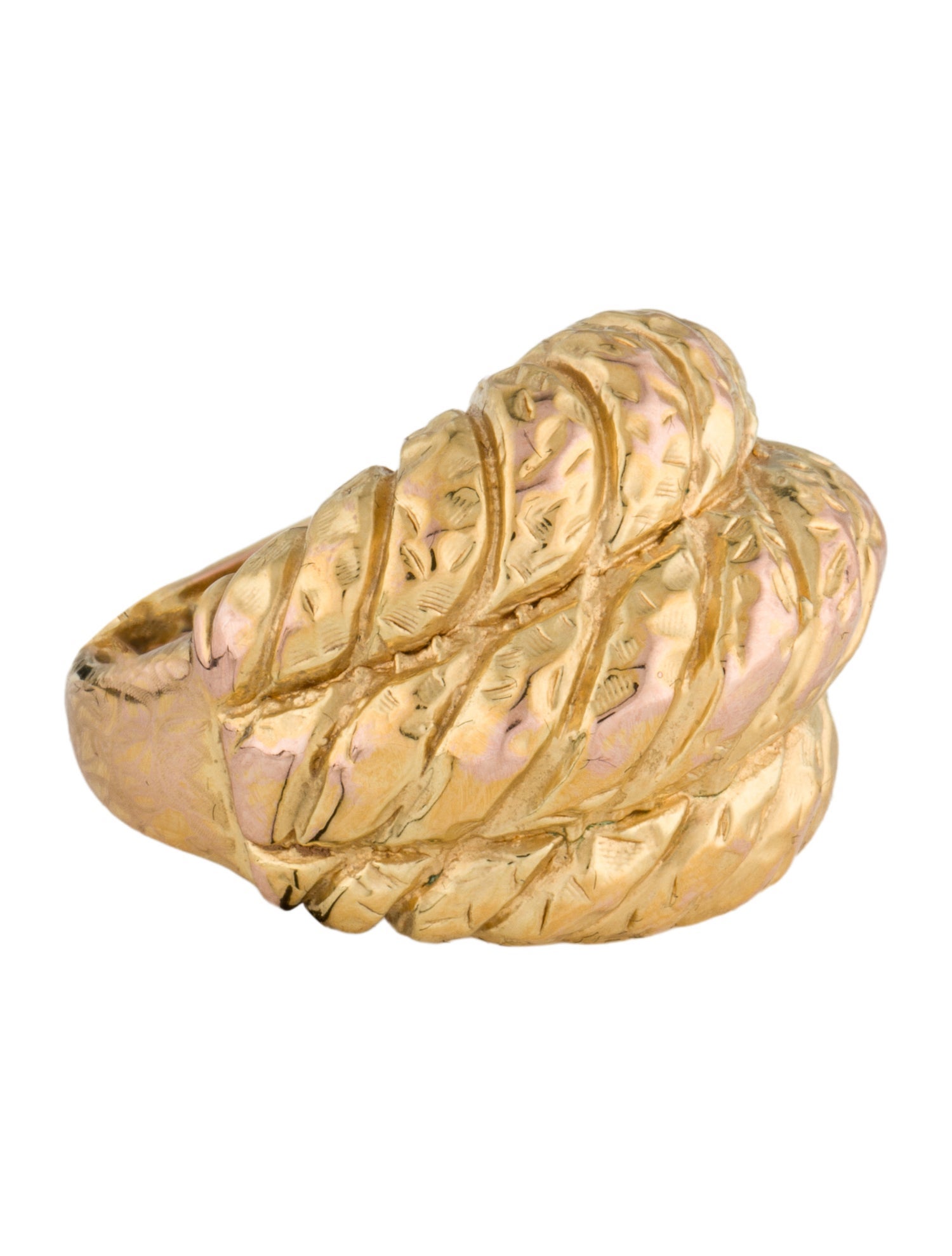 Ring 14K Textured Band