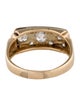 Ring 14K 1.03ctw Diamond Two-Tone Band