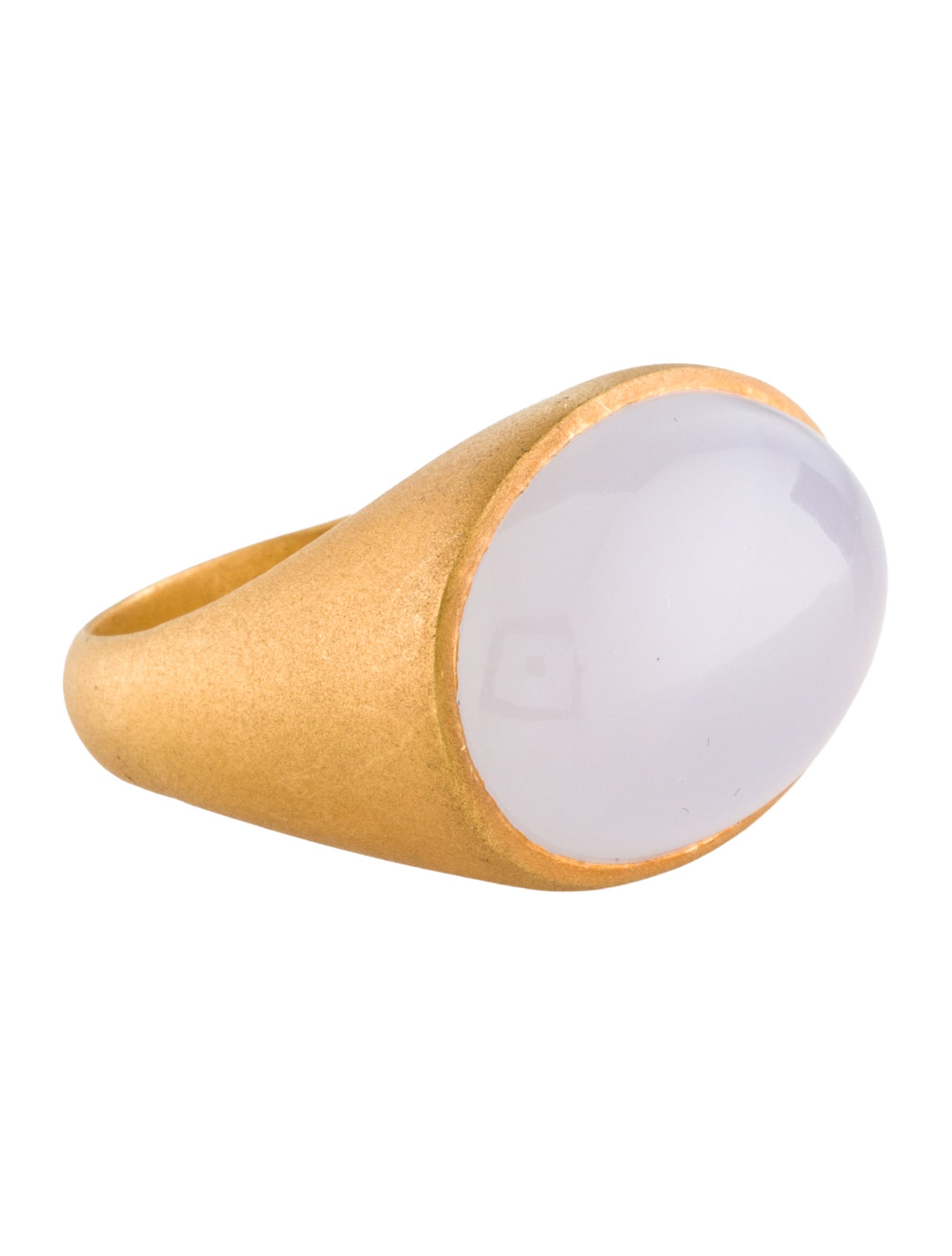 Ring 22K 18.10ct Chalcedony Cocktail Ring