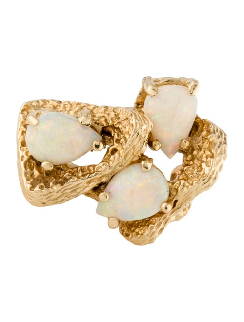 Ring 14K 1.05ctw Opal Cocktail Ring