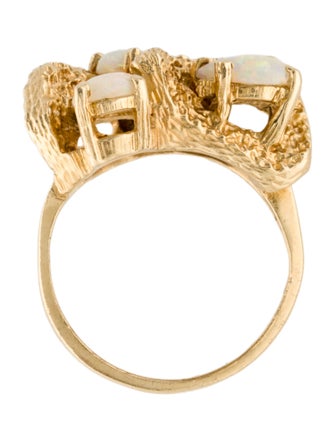 Ring 14K 1.05ctw Opal Cocktail Ring