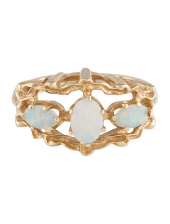 Ring 14K Opal Cocktail Ring