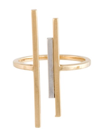 Ring 14K Negative Space Ring