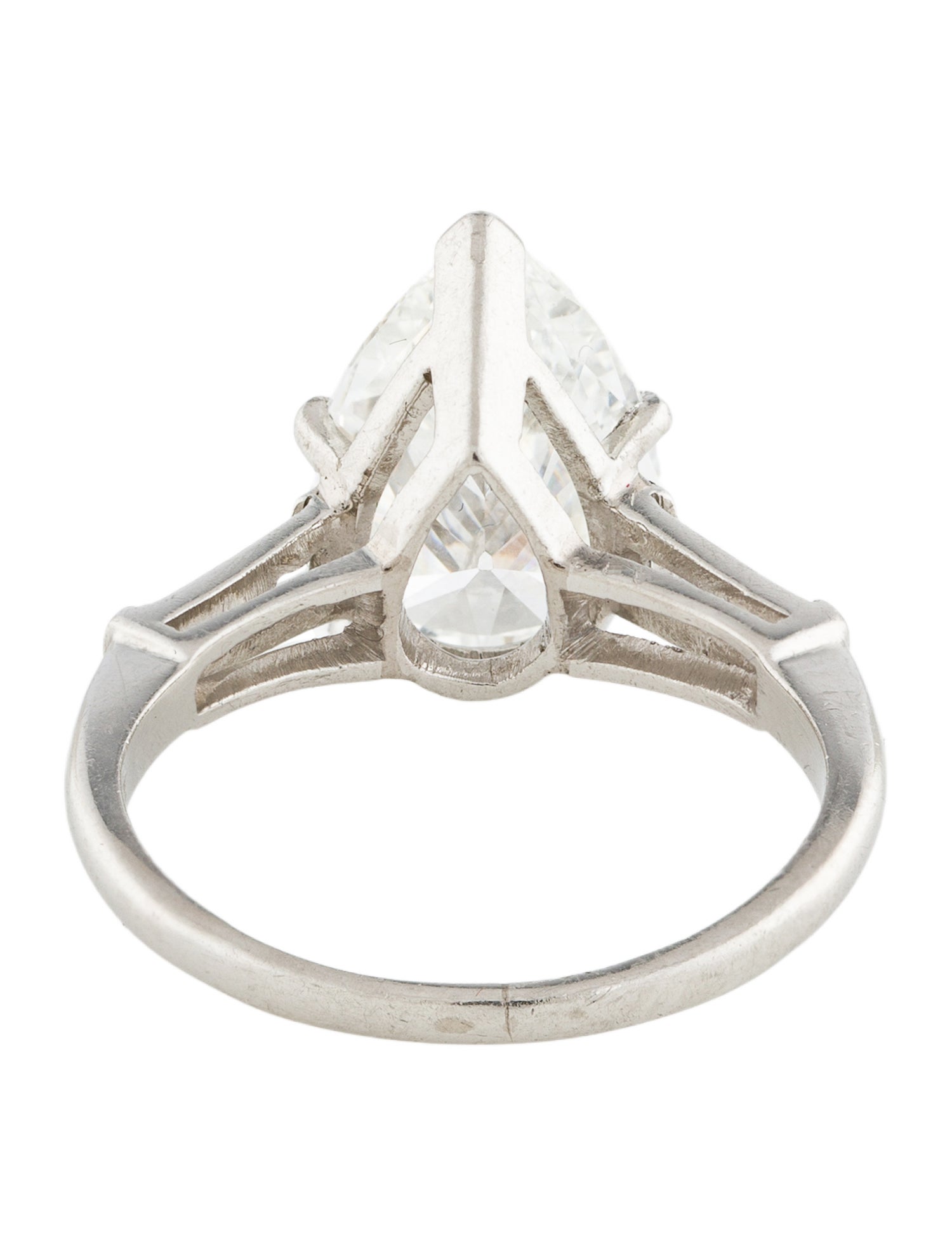 Ring Platinum 2.73ct Diamond Engagement