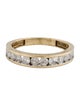 Ring 10K Diamond Half Eternity Band Ring