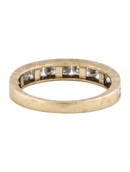 Ring 10K Diamond Half Eternity Band Ring