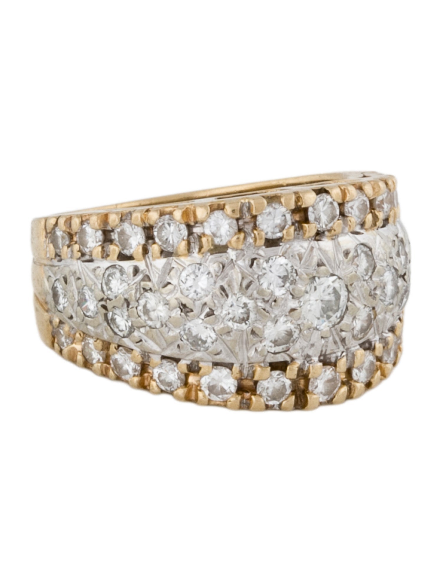 Ring 14K 1.30ctw Diamond Band Ring