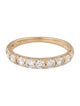 Ring 14K Diamond Half Eternity Band Ring