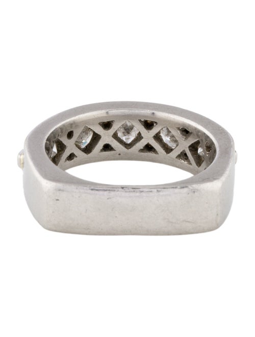 Ring Platinum 1.14ctw Lab-Grown Diamond Euro Shank Band