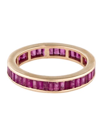Ring 14K 2.50ctw Ruby Eternity Ban