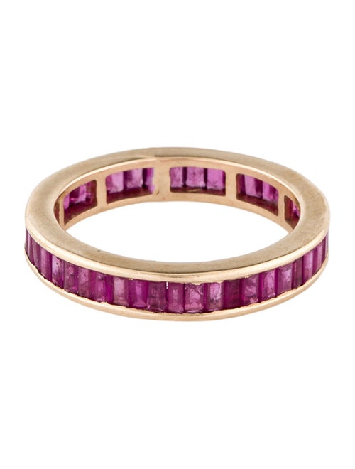 Ring 14K 2.50ctw Ruby Eternity Ban