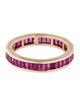 Ring 14K 2.50ctw Ruby Eternity Ban