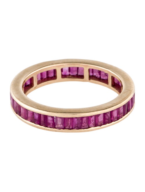 Ring 14K 2.50ctw Ruby Eternity Ban