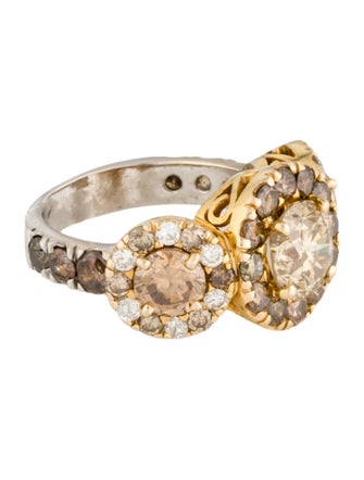 Ring 14K 1.72ct Diamond Cocktail Ring