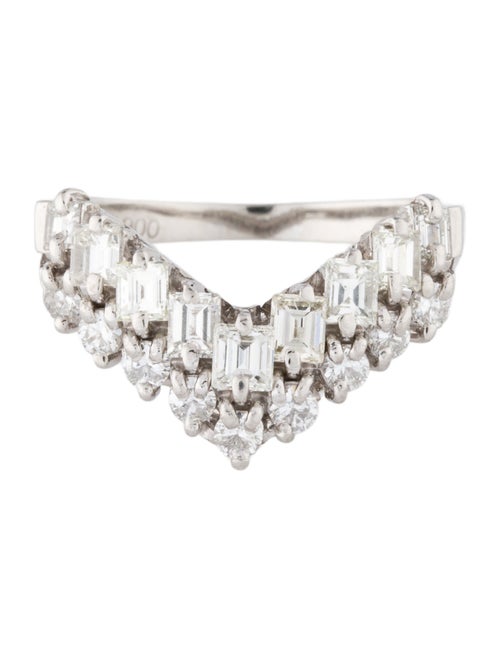 Ring Platinum 1.00ctw Diamond Ring