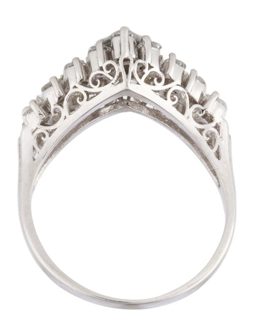Ring Platinum 1.00ctw Diamond Ring