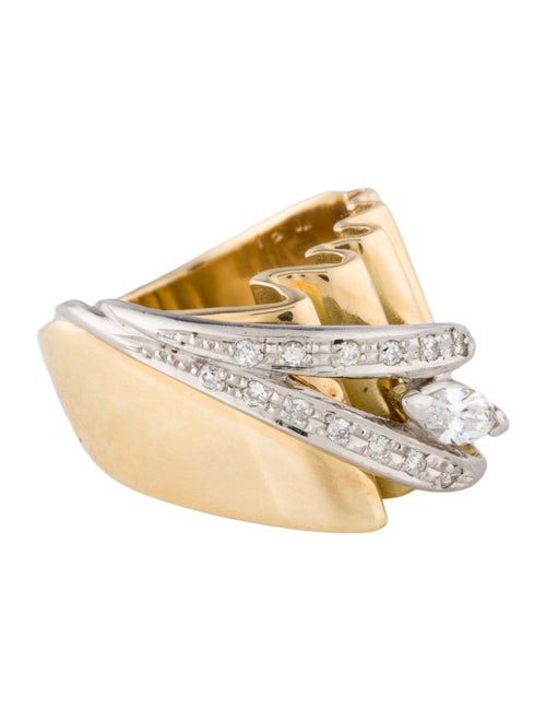 Ring Diamond Floral Ring