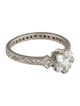 Cathy Waterman Platinum Diamond Cocktail Ring
