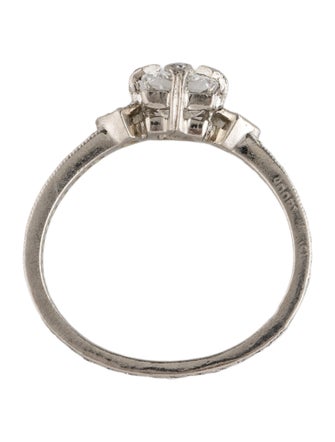 Cathy Waterman Platinum Diamond Cocktail Ring