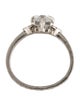 Cathy Waterman Platinum Diamond Cocktail Ring