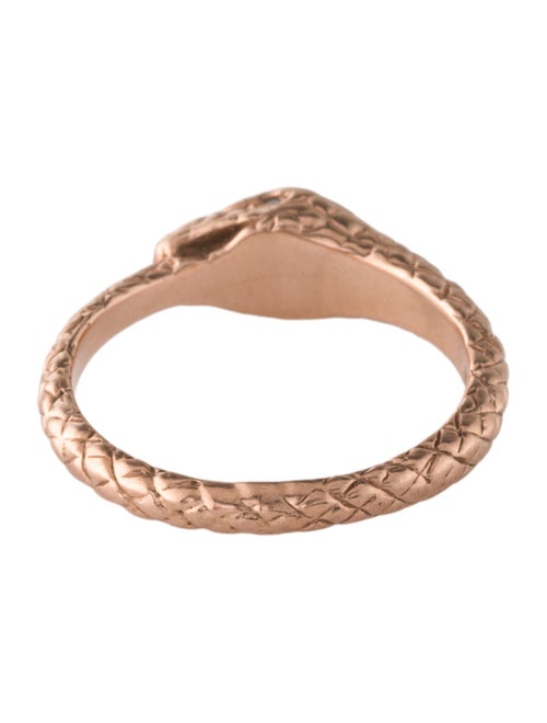 Ring 10K Lab-Grown Diamond Snake Ring