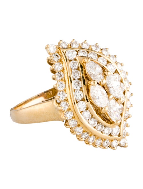 Ring 18K Diamond Cocktail Ring