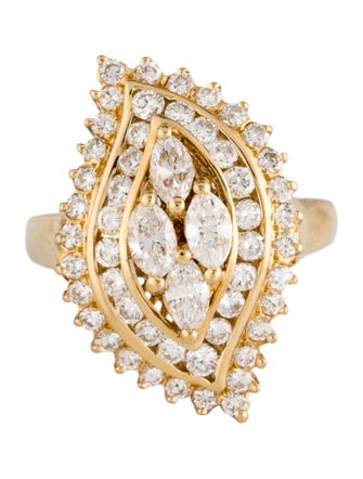 Ring 18K Diamond Cocktail Ring