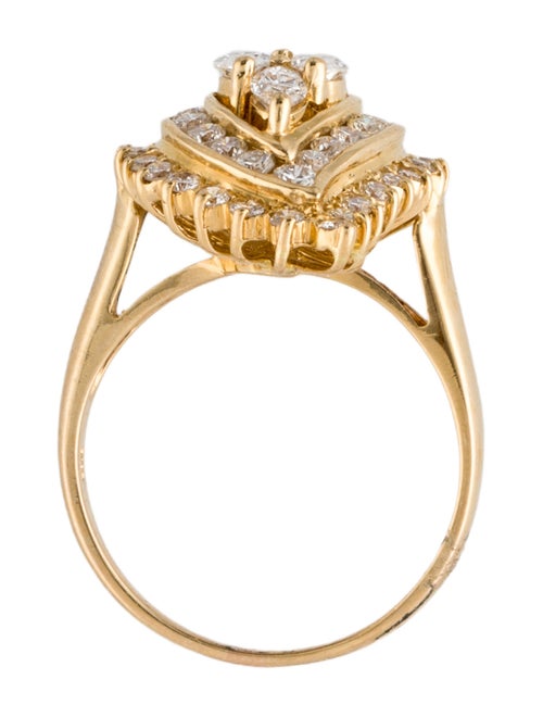 Ring 18K Diamond Cocktail Ring