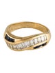 Ring 18K 1.10ctw Diamond & Sapphire Band