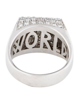 Ring 18K Diamond Cocktail Ring