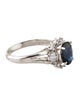 Ring Platinum 1.43ct Sapphire & Diamond Cocktail Ring