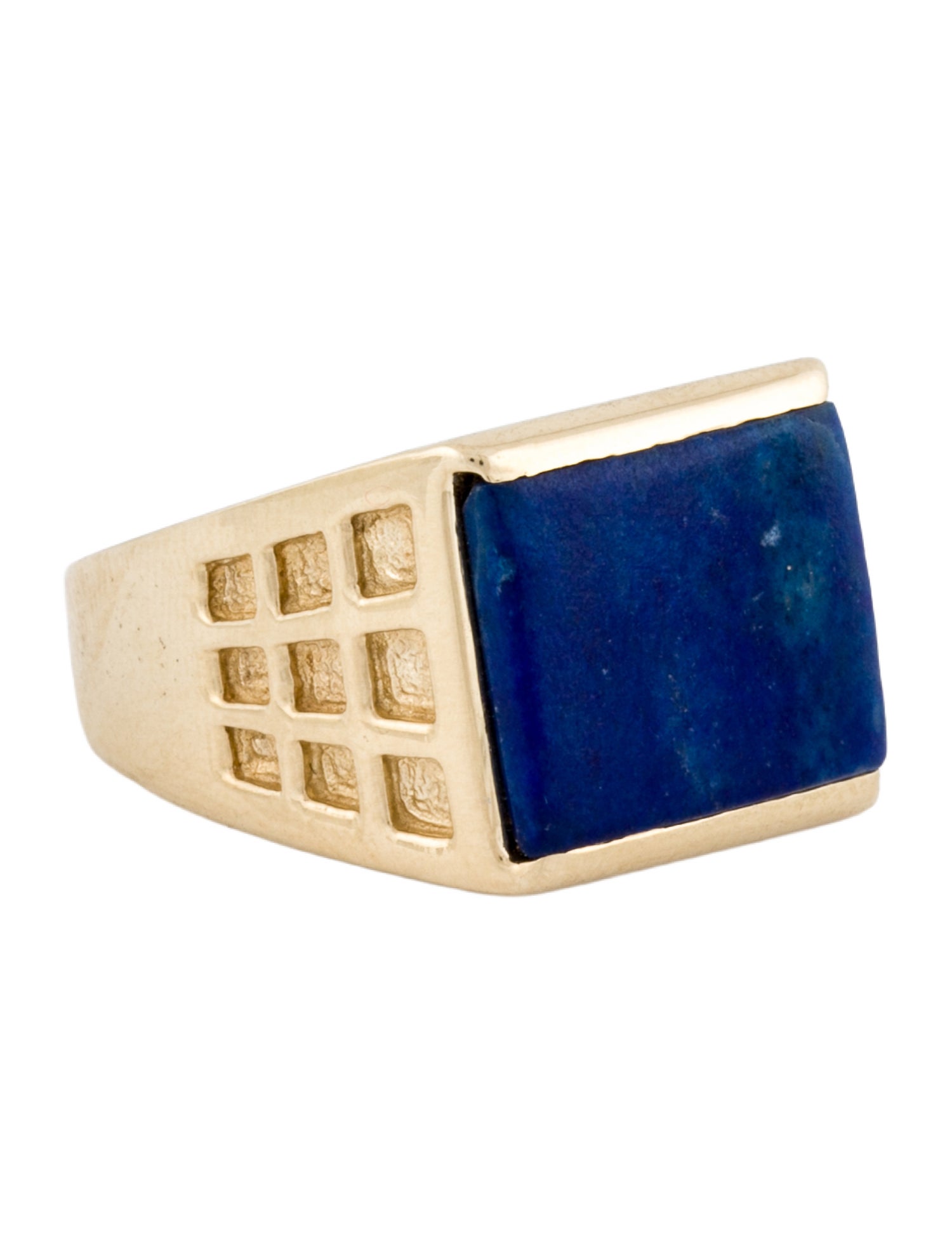 Ring 14K Lapis Lazuli Signet