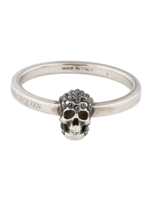 Alexander McQueen Crystal Skull Ring