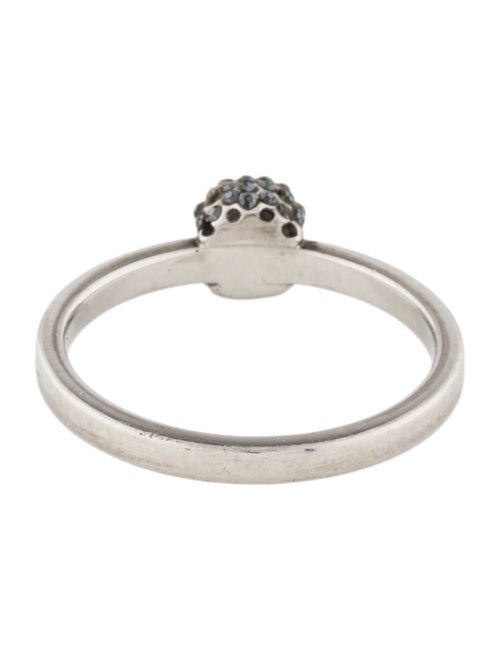 Alexander McQueen Crystal Skull Ring